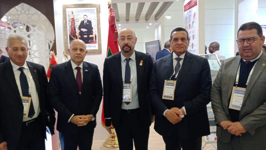 المؤتمر الدولي للقادة المحليين والجهويين: استقبال وفد مصري بجناح المغرب